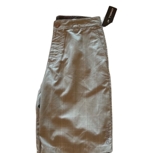 O’Neill Paramount 2 Gray Tweed Print 10” Shorts Size 28 - Picture 5 of 8